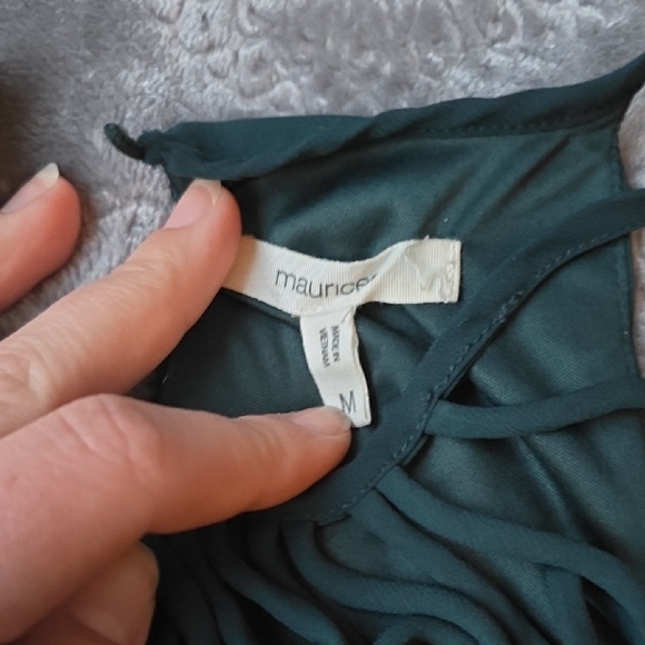 Maurices Teal Sleeveless Top - Picture 2 of 2